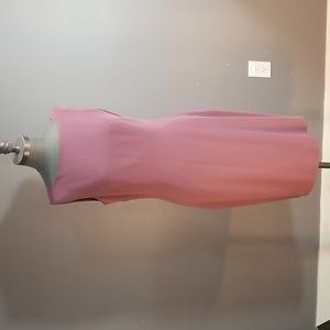 Louben womens dress mauve aprox size 8.  Knee length.  Made in Canada.  Quality